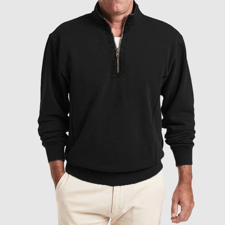 Coastal Breeze Quarter Zip Polo