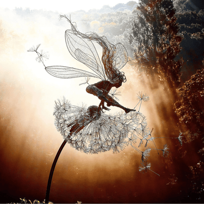 FairyFlow® | Authentieke Handgemaakte Tuinfee Sculpturen