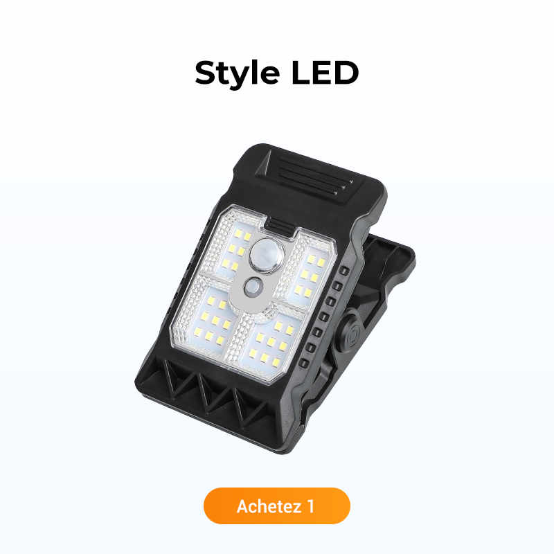 SunClip – Zonne-Cliplamp met Bewegingssensor voor Buiten