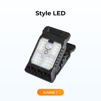 SunClip – Zonne-Cliplamp met Bewegingssensor voor Buiten