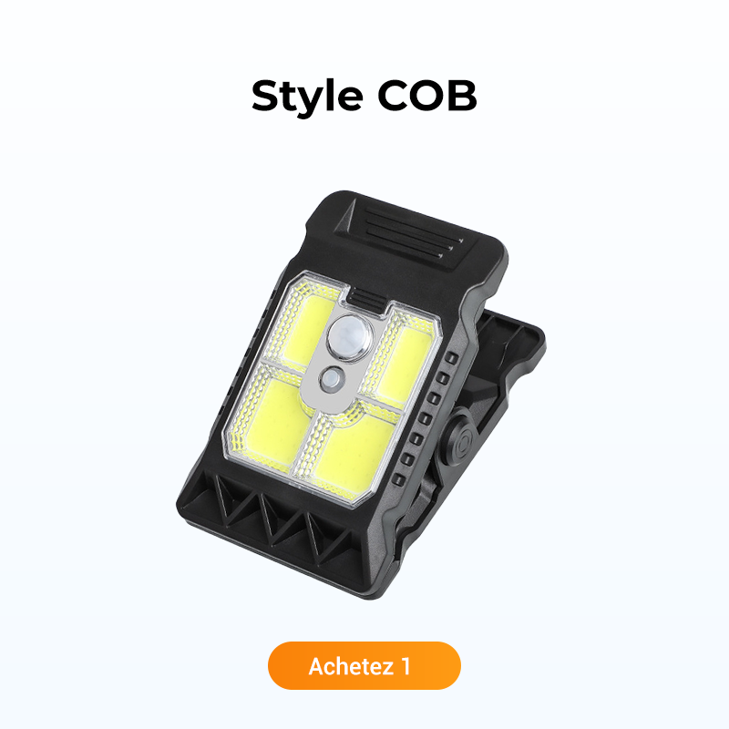 SunClip – Zonne-Cliplamp met Bewegingssensor voor Buiten