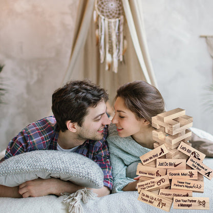 LoveBlocks - Sexy houten blokkenspel voor koppels