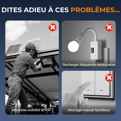 SunClip – Zonne-Cliplamp met Bewegingssensor voor Buiten