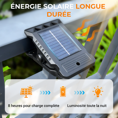 SunClip – Zonne-Cliplamp met Bewegingssensor voor Buiten