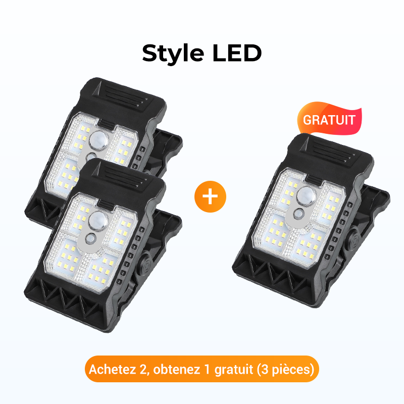 SunClip – Zonne-Cliplamp met Bewegingssensor voor Buiten