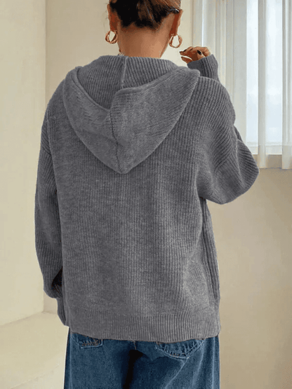 Herstura™ – Gebreide Vest Hoodie
