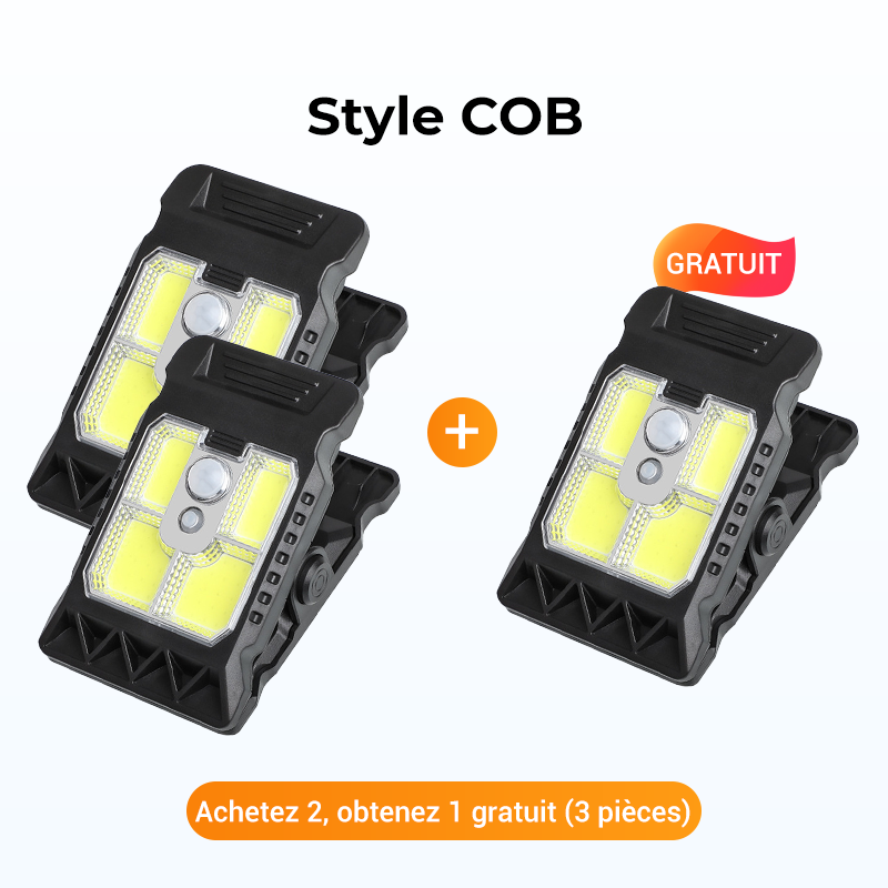 SunClip – Zonne-Cliplamp met Bewegingssensor voor Buiten