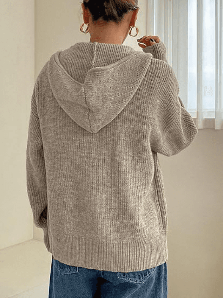 Herstura™ – Gebreide Vest Hoodie