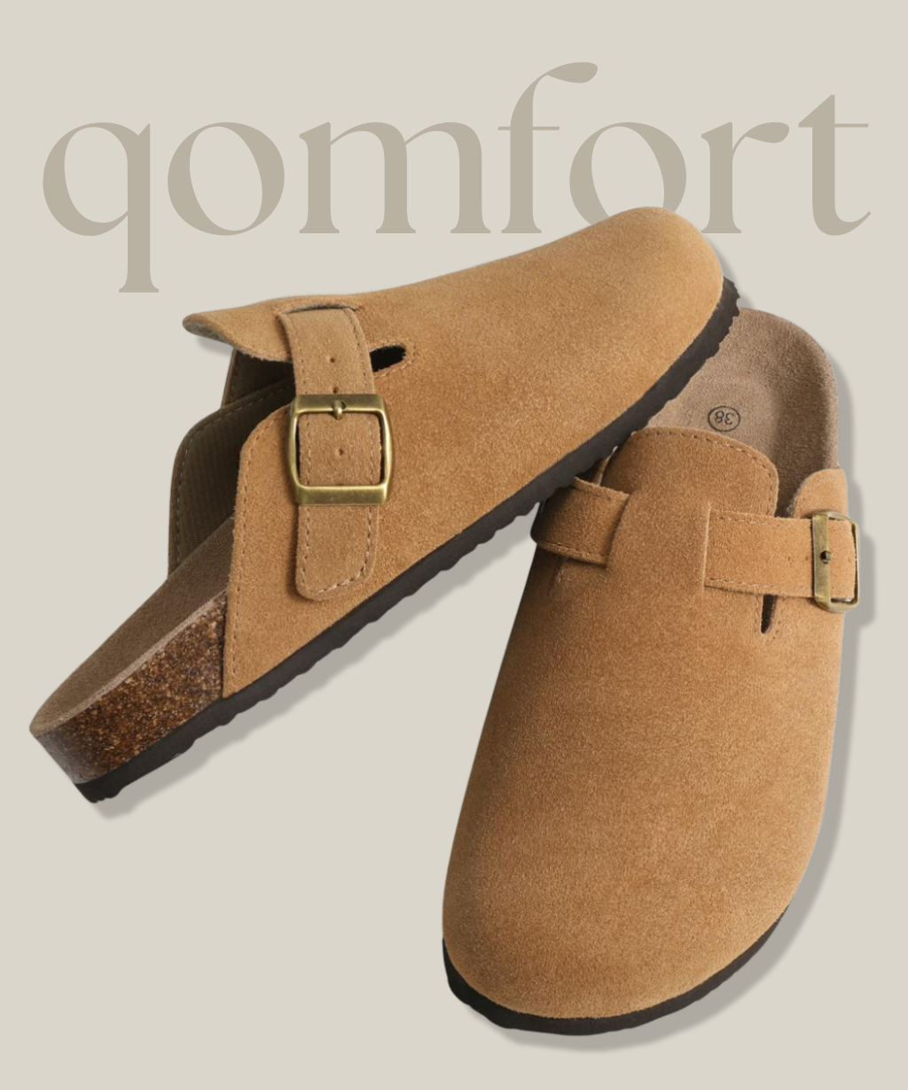 Qomfort™ - Echte suède slippers