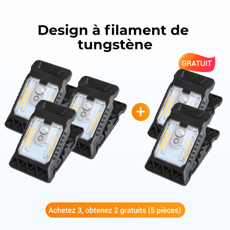 SunClip – Zonne-Cliplamp met Bewegingssensor voor Buiten