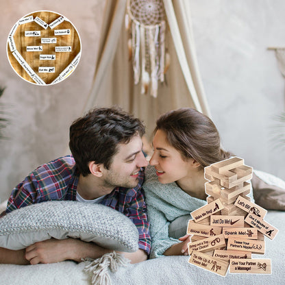 LoveBlocks - Sexy houten blokkenspel voor koppels