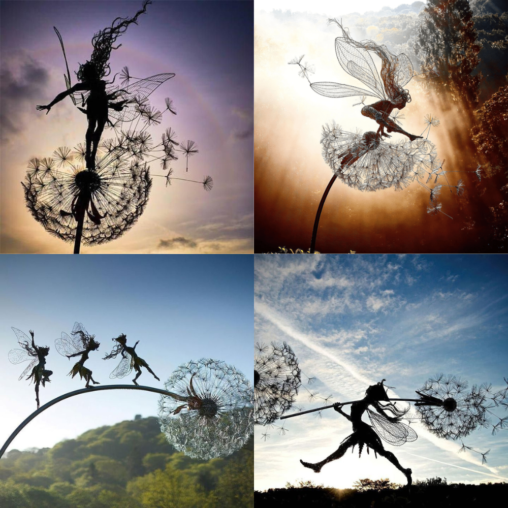 FairyFlow® | Authentieke Handgemaakte Tuinfee Sculpturen