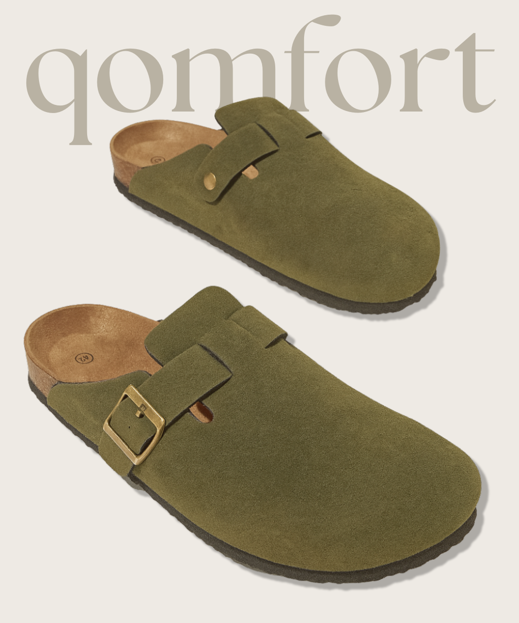 Qomfort™ - Echte suède slippers