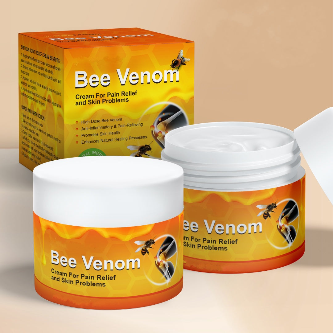 Valcetti Bee Venom Cream for Pain Relief and Skin Problems