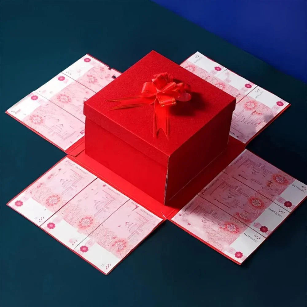 Explosie cadeaubox | Maak de mooiste verrassingsbox | 1+1 gratis