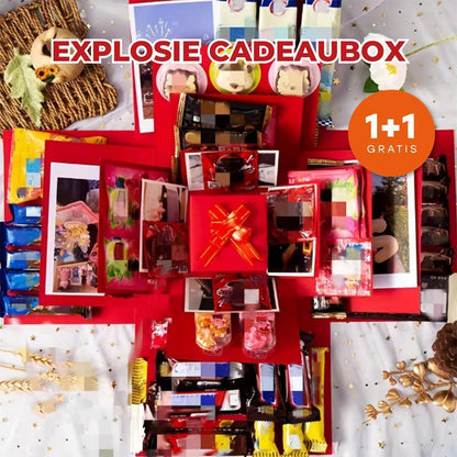 Explosie cadeaubox | Maak de mooiste verrassingsbox | 1+1 gratis