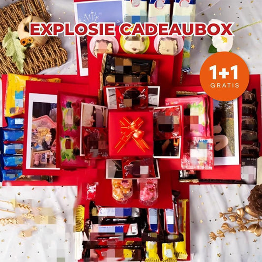 Explosie cadeaubox | Maak de mooiste verrassingsbox | 1+1 gratis